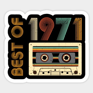 Best of 1971 Limited Edition Sticker